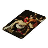 Afzetting, 1602-4 (olie op canvas) magneet (Linkerzijde)