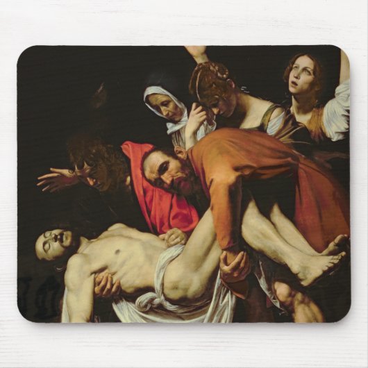 Afzetting, 1602-4 (olie op canvas) muismat (Voorkant)