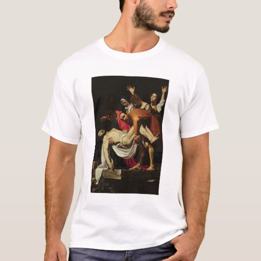 Afzetting, 1602-4 (olie op canvas) t-shirt (Voorkant)