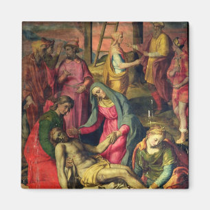 Afzetting uit het kruis, 1582 (temperatuur op het  magneet