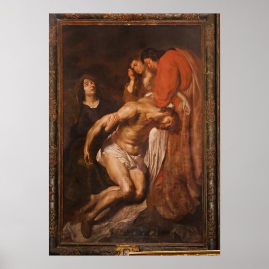 afzettingsscène poster (Voorkant)