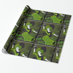 Afzien in het groenboek van de overvulling van de  cadeaupapier