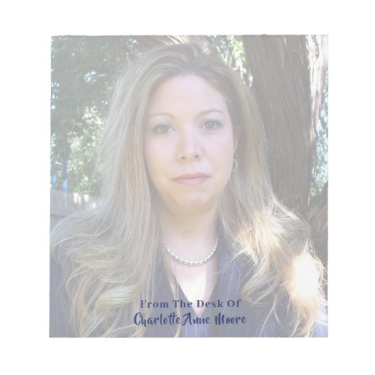 Afzonderlijk fotosjabloon notitieblok (Voorkant)