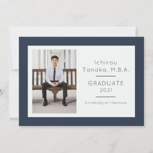 Afzonderlijke Afstuderen aankondiging