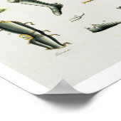 Afzonderlijke artikelen van de Armor van een Knigh Poster (Hoek)