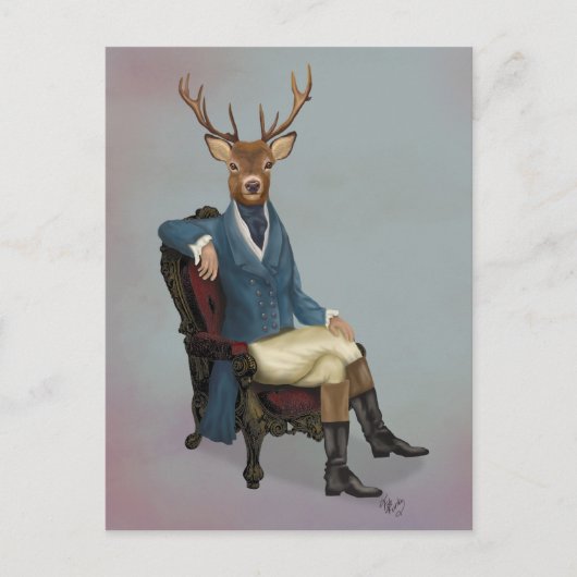 Afzonderlijke Deer Volledig 3 Briefkaart (Voorkant)