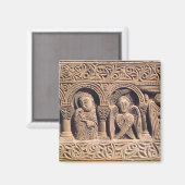 Afzonderlijke heiligen met een servet magneet (Voorkant / Achterkant)