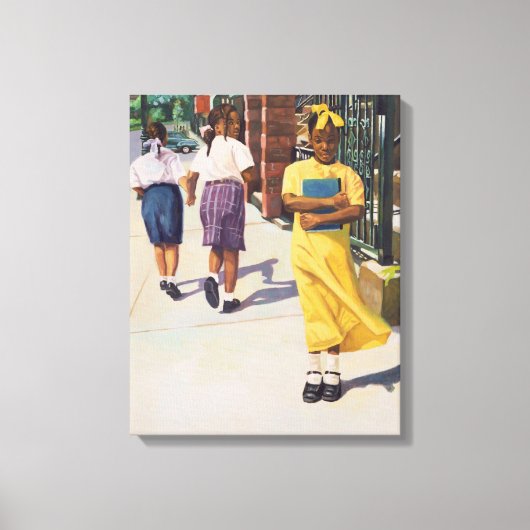 Afzonderlijke manieren 2001 canvas afdruk (Voorkant)