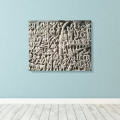 Afzonderlijke weergave van het Siege van Carcasson Canvas Afdruk (Insitu (Houten vloer))