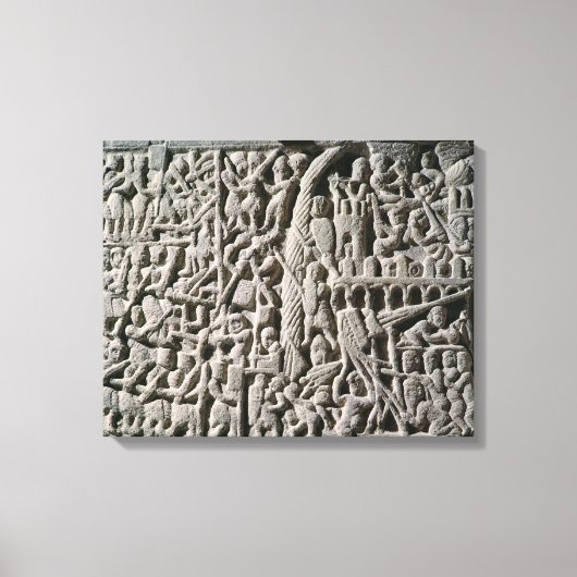 Afzonderlijke weergave van het Siege van Carcasson Canvas Afdruk (Voorkant)