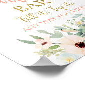 Afzuigbordje voor parfait Bar Poster (Hoek)