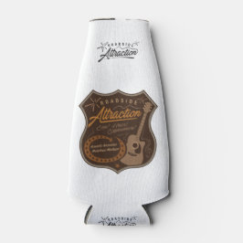 Afzuigfleskoeler langs de weg (sepia) flesjeskoeler