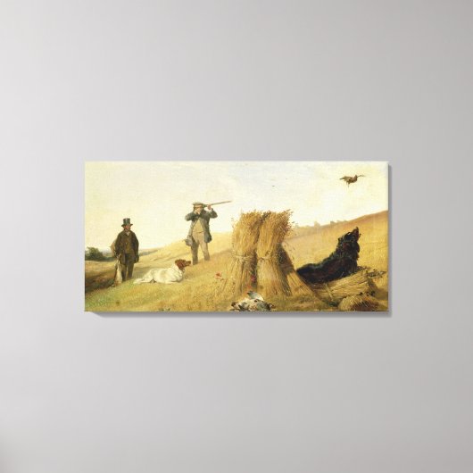 Afzuigingspartner boven honden (zie ook 63637) canvas afdruk (Voorkant)