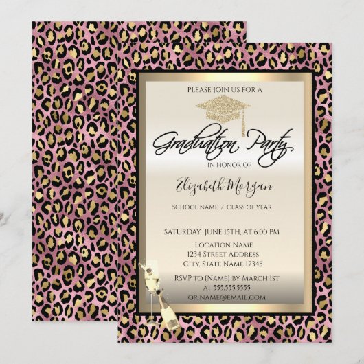 Afzuigkap, Afstuderen met wijnglas Kaart (Voorkant / Achterkant)