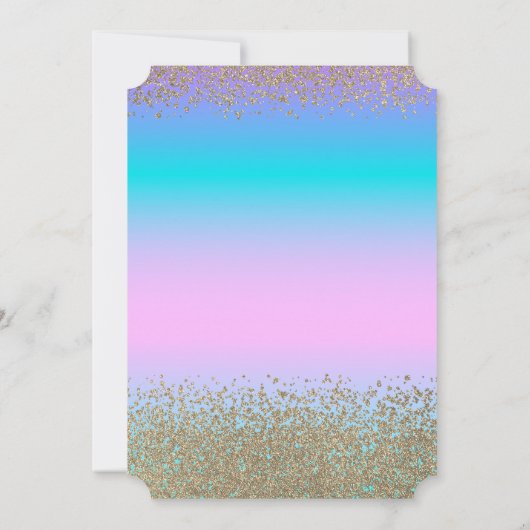 Afzuigkap, diamanten holografisch Afstuderen Kaart (Achterkant)