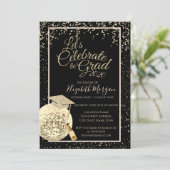 Afzuigkap, Disco Ball-Confetti, Afstuderen van wij Kaart (Staand voorkant)