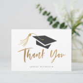 Afzuigkap en tasselolie bedankkaart (Staand voorkant)