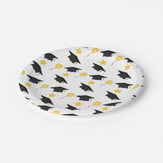 Afzuigkap met ballonnen en wit flesje papieren bordje (Gekanteld)