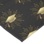 Afzuigkap met Golden Starburst Tafelkleed (Gekanteld)