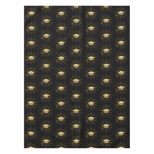 Afzuigkap met Golden Starburst Tafelkleed (Voorkant)