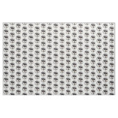 Afzuigkap met zwarte cirkel stof (Fat Quarter)