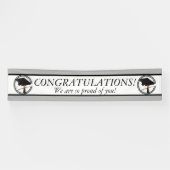 Afzuigkap met zwarte en witte cirkel spandoek (Horizontaal)