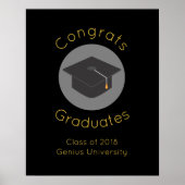 Afzuigkap voor de zwarte klasse van 20xx poster (Voorkant)