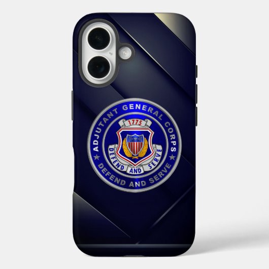 AG Adjutant General Corps Case-Mate iPhone Case (Achterkant)