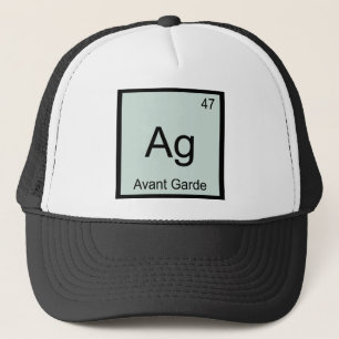 Ag - Avant Garde Chemie Elements Symbool T-Shirt Trucker Pet