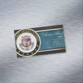 AG Corps Regimental Insignia [3D] Visitekaartje Magneet (Voorbeeld)