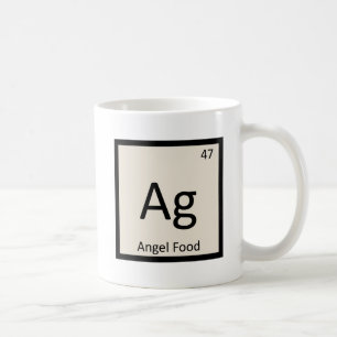 Ag - Engel Taart Chemie Periodiek Systeem Koffiemok