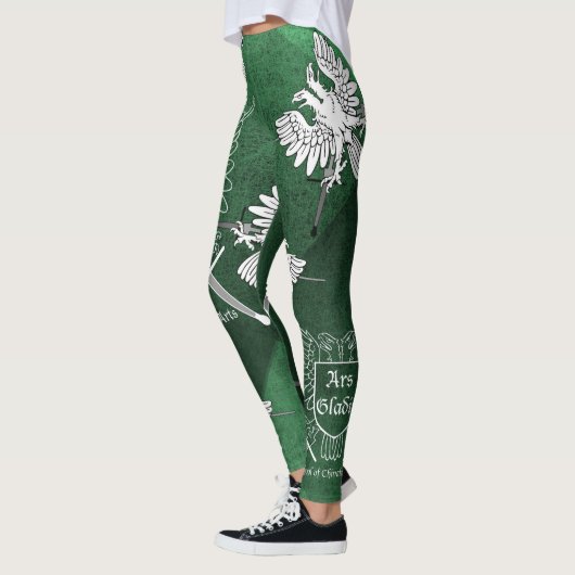 AG "Graffiti" groene Leggings (Links)