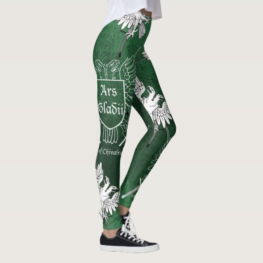 AG "Graffiti" groene Leggings (Rechts)