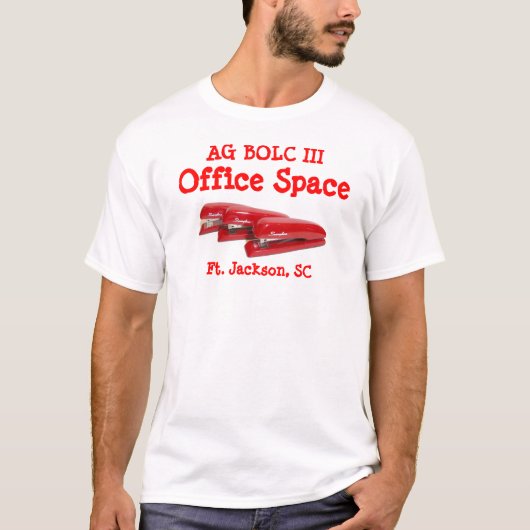 AG Kantoor Ruimte T-shirt (Voorkant)