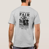 Ag Maatschappij Heren Grijs T-shirt (Achterkant)