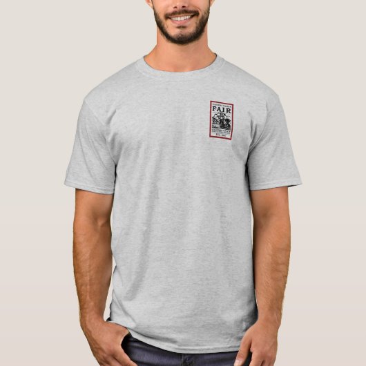 Ag Maatschappij Heren Grijs T-shirt (Voorkant)