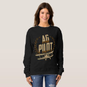 AG Pilot Crop Duster Aerial Application Apparel Trui (Voorkant volledig)