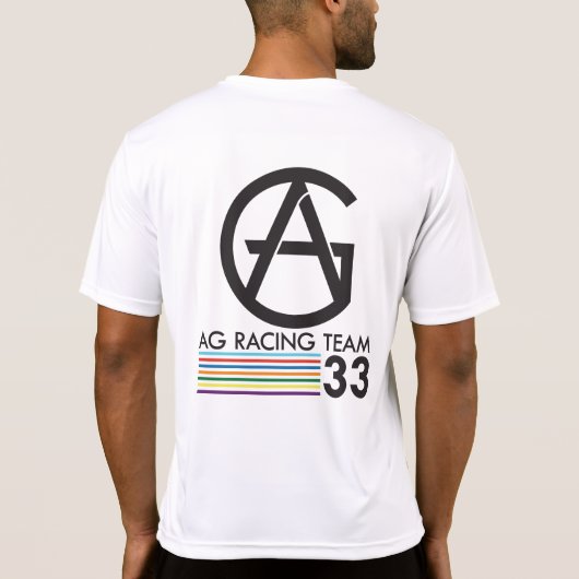 AG RACING T-Shirt (Achterkant)