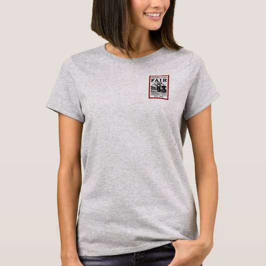 Ag Samenleving Dames Grijs T-shirt (Voorkant)