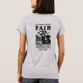 Ag Samenleving Dames Grijs T-shirt (Achterkant)