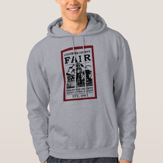Ag Samenleving Heren Grijs Hoodie (Voorkant)