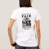 Ag Society Dames Wit T-shirt (Achterkant)