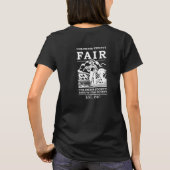 Ag Society Dames Zwarte T-shirt (Achterkant)