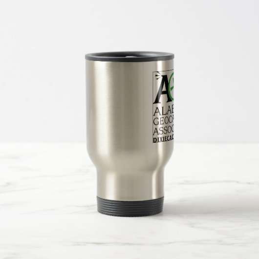 AGA Alabama Geocachers Association Travel Mug Reisbeker (Center)