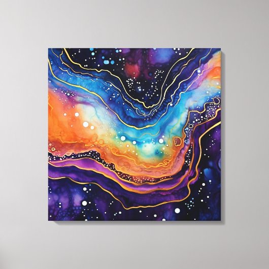 Agaat Art Stretched Canvas Afdruk (Voorkant)