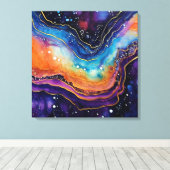 Agaat Art Stretched Canvas Afdruk (Insitu (Houten vloer))