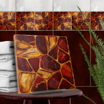 Agaat en Carneool stenen mozaïek Tegeltje<br><div class="desc">Deze prachtige tegel maakt deel uit van mijn "Ik zie rood" collectie van tegels met tinten van rood en sinaasappel in verschillende texturen - waterverf, marmer, agaat, carneool, citrien. Gebruik het om creëer prachtige look in de badkamer of douche - accent tegel mozaïek achter de mixer of bad bijvoorbeeld, of...</div>