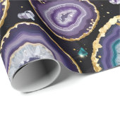 Agaat Geode Inpakpapier (Rol Hoek)
