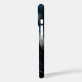 Agaat Geode met goud en marineblauw marmer Case-Mate iPhone Case (Achterkant / Links)