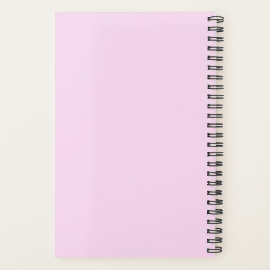 Agaat Geode Waterverf Slice - Roze Aqua Paarse Planner (Achterkant)